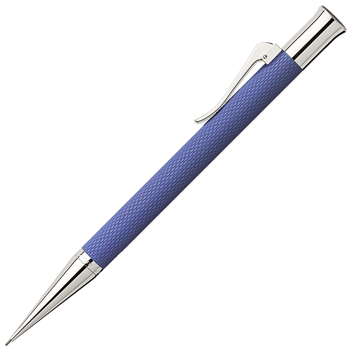 136531 - indigo propelling 'Guilloche' pencil by Graf von Faber-Castell