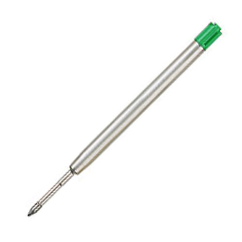 2 x Parker Compatible Ballpoint Pen Refills GREEN 